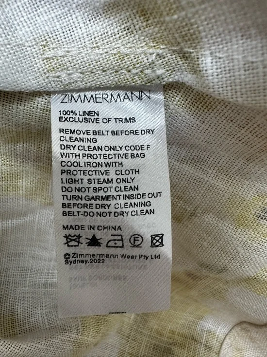 Zimmermann Linen Floral Mini - Picture 4 of 8